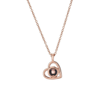 Hidden Moments – Personalized Projection Necklace for Couples