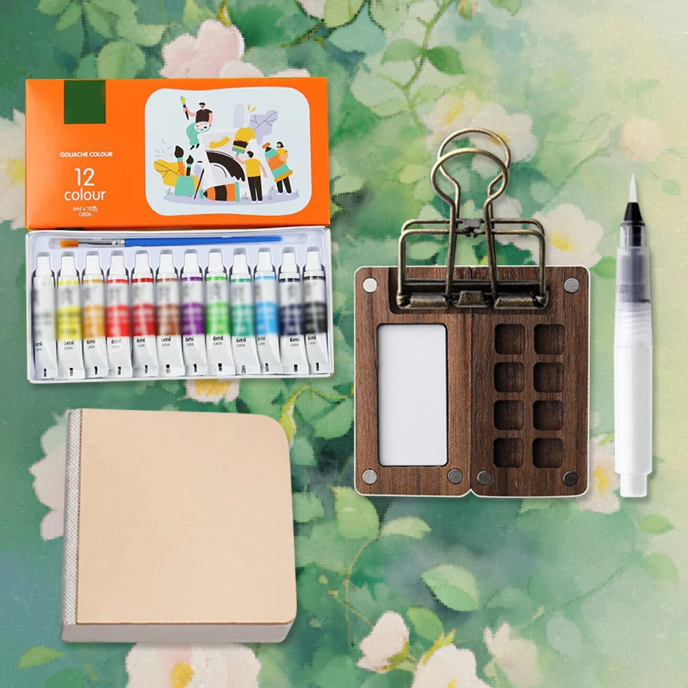 AquaTrek™ – Pocket-Sized Watercolor Set for Artists on the Go 🎨