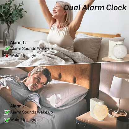 LumiRise™ – Sunrise & Moonlight Alarm Clock 🌅🌙