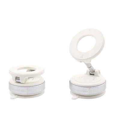 Car Mount Electric Vacuum Magnetic Holder Foldable Strong Suction Stand