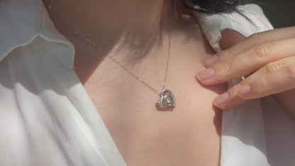 Hidden Moments – Personalized Projection Necklace for Couples